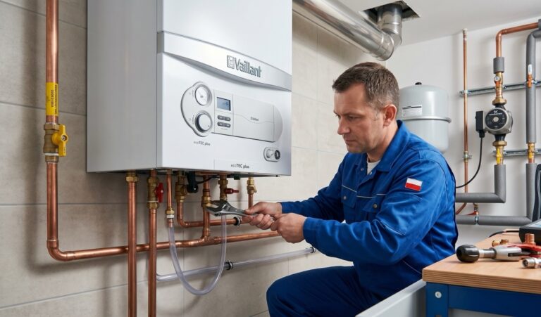 montaż pieca gazowego