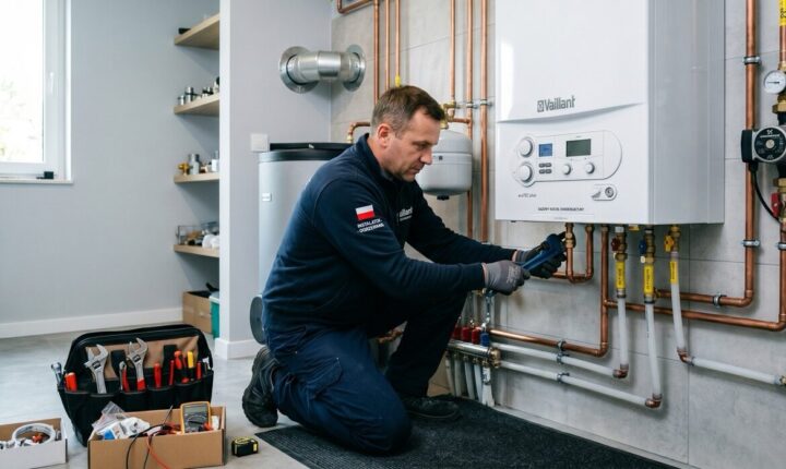 montaż pieca gazowego